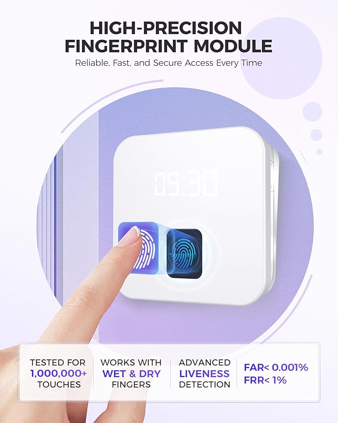 NGTeco Cloud Time Clock for Employees Small Business, Remote Control - Image 2