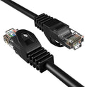 Cables Direct Online 6ft Black Cat5e Ethernet Network Patch Cable Internet Wire by CablesDirect