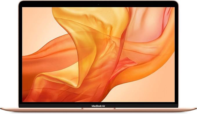 Apple MacBook Air (13-inch Retina display, 1.6GHz dual-core Intel Core i5, 128GB) - Gold (Renewed) by Amazon+Renewed