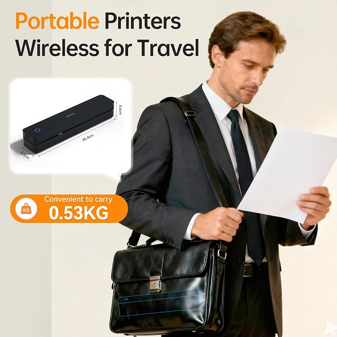 PRT Portable Printers Wireless for Travel - Image 2