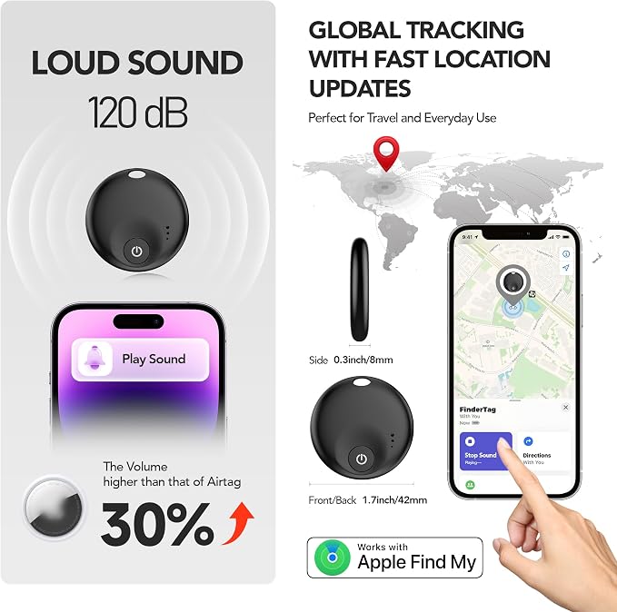 Air Tracker Tags 4 Pack, Item Finder Works - Image 5