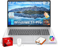 HP 17.3" Touchscreen Business Laptop, 16GB RAM, 512GB SSD,AMD Ryzen 5 7430U | Backlit Keyboard, Windows 11 Pro, Fast Charge, AI Copilot, 17.3" HD+ Anti-Glare Display, Wi-Fi 6, w/Accessories by HP