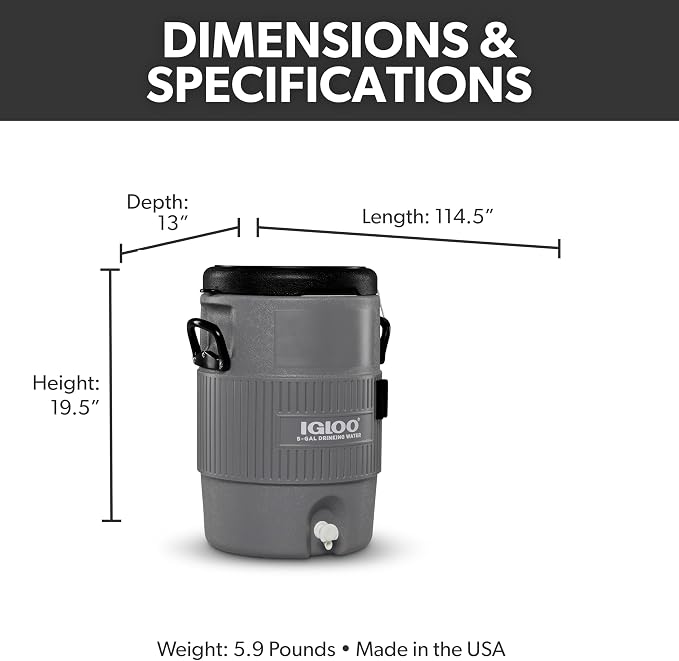 Igloo Sports Cooler | Insulated Beverage Dispenser - Image 2