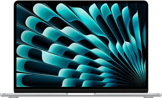 Apple 2026 MacBook Air 13-inch Laptop with M5 chip: Built for AI, 13.6-inch Liquid Retina Display, 24GB Unified Memory, 1TB SSD, 12MP Center Stage Camera, Touch ID, Wi-Fi 7; Silver by Apple