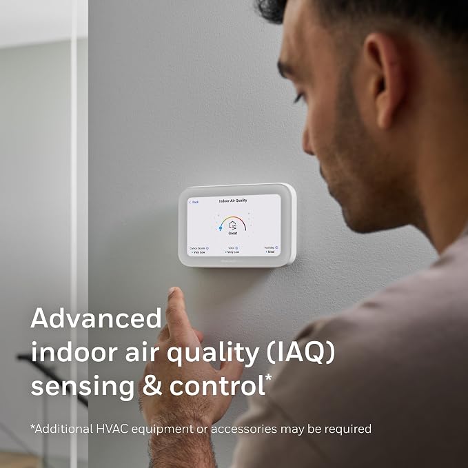 Honeywell Home X8S Premium Smart Programmable Wi-Fi Thermostat, Video Doorbell - Image 4