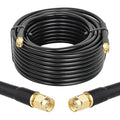 MOOKEERF KMR240 SMA Male to SMA Male Coaxial Cable 50 ohm Coax Ultra Low Loss by MOOKEERF