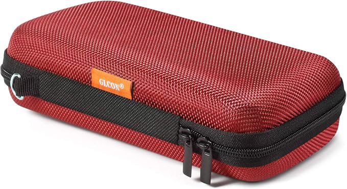Hard Protective Travel Case, GLCON Electronic Organizer for Anker/Jackery/RAVPower Power Bank, Shockproof EVA Carrying Case for Cell Phones, Travel Gadgets for Cables, Car/GPS Accessories by GLCON