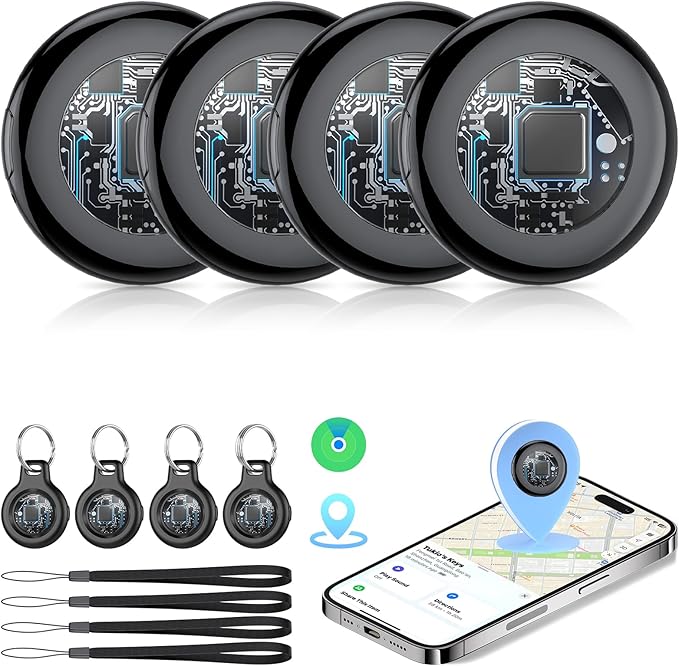2026 New Air Tracker Tags-4 Pack, Tukio Bluetooth Tracker by Tukio
