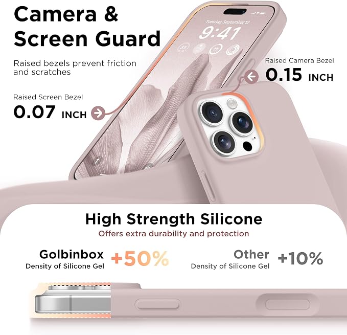 GolbinBox Magnetic for iPhone 16 Pro Max Case, Compatible - Image 5