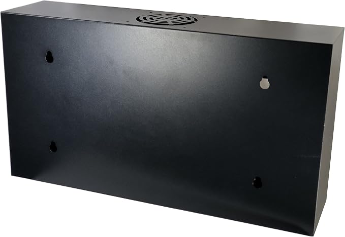 6U 19" Slim SoHo Wall Mount Rack Cabinet Enclosure 6" Depth - Image 3