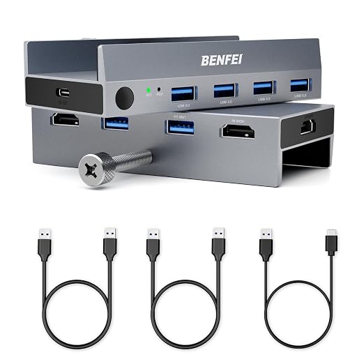 BENFEI USB 3.0 HDMI KVM Switch by BENFEI