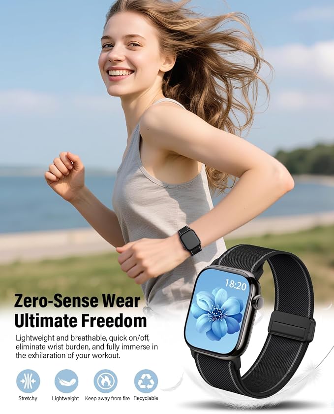 Stretchy Band Compatible with Apple Watch Bands 40mm 38mm 41mm 42mm 44mm 45mm - Image 4