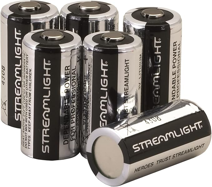 Streamlight 85180 3V CR123A Lithium Batteries by Streamlight
