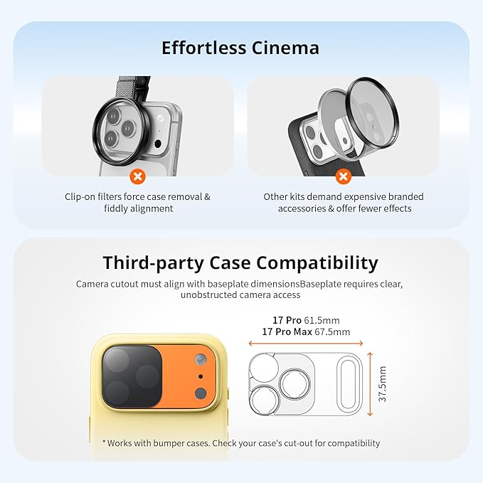 SmallRig Square ND & Black Mist Filter Kit - Image 4