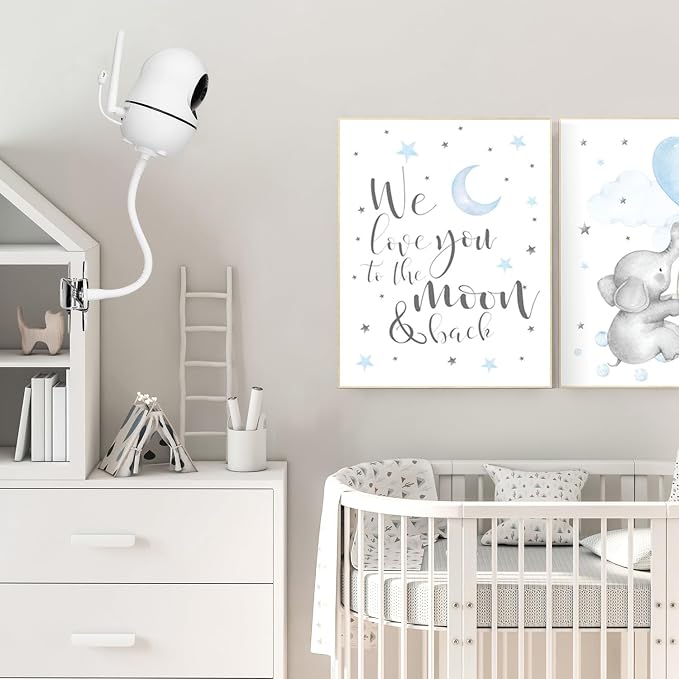 Flexible Baby Monitor Clip Clamp Mount Compatible - Image 3