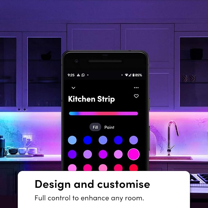 LIFX Supercolor Smart LED Strip Lights 6.6ft, Color Changing Multizone RGB + - Image 3