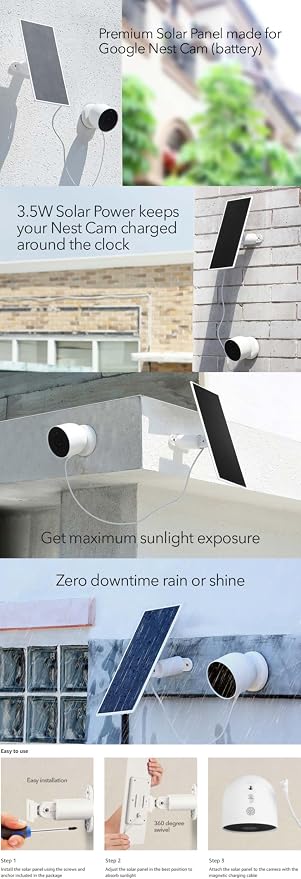 Wasserstein Premium Solar Panel, Solar Panel Charger - Image 7