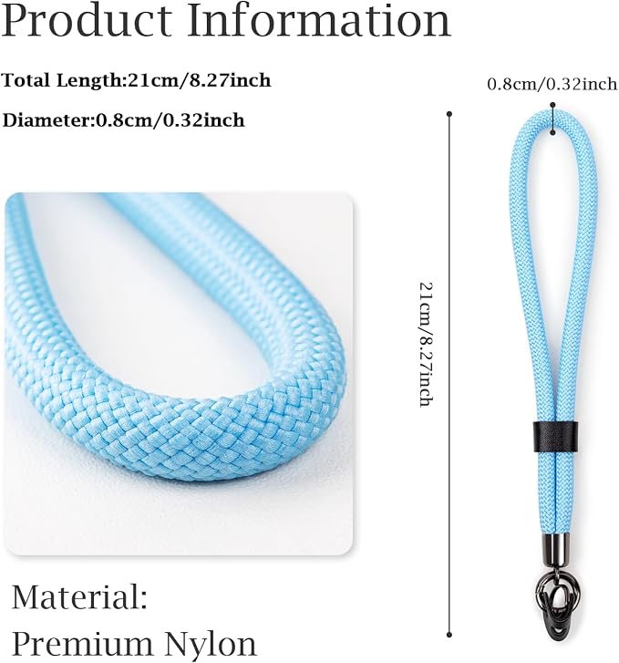 VOVMOEYA Camera Wrist Strap Rope, Camera Hand Strap Compatible - Image 2