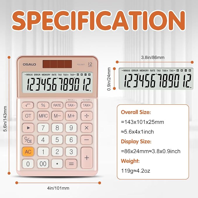 Pendancy Office Small Calculator Desktop - Image 2