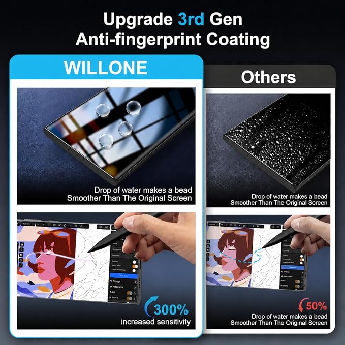 V-PORYADKU 2 Pack for Samsung Galaxy Note 20 Ultra Screen Protector + 2 Pack - Image 7