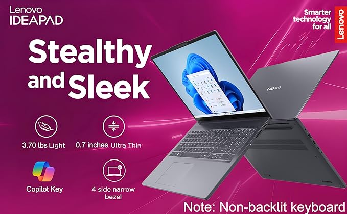 Lenovo Business Laptop, 16GB RAM, 512GB SSD, i5-13420H | High-Compute H-Series CPU, 16" FHD+, Win 11, for Power Users & Professionals - Image 2
