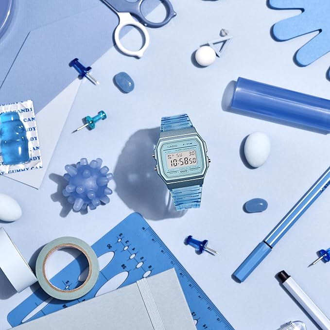 Casio F91W Series | Digital Watch | Water Resistant | LED Light | 1/100 SEC - Image 3