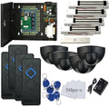 Request to Exit PIR Motion Sensor 4 Doors Network RFID Access Control 600 LBS by MENGQI-CONTROL