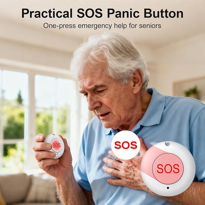 Wireless Home Security System, SOS Button, Door/Window Sensors, APP Insta Alert - Image 6