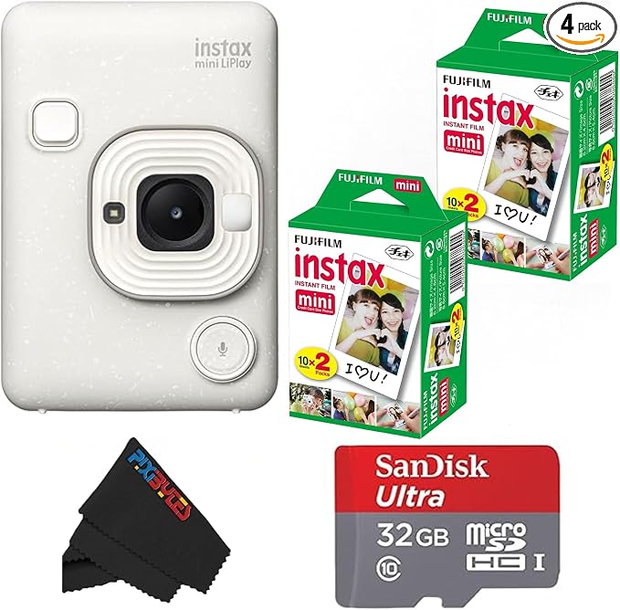 Fujifilm Mini LiPlay Hybrid Instant Camera by FUJIFILM
