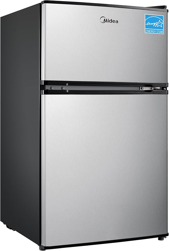 Midea 3.1 Cu.ft Mini Fridge with Freezer, Energy Star Certified, for Dorm by Unknown