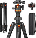 JOILCAN 66" Camera Tripod, Travel Tripod by JOILCAN