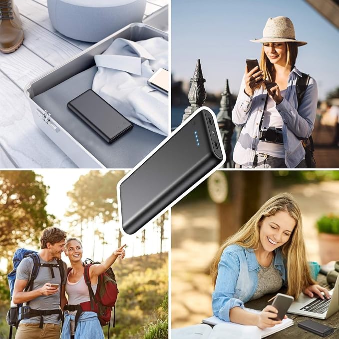 Portable Charger Power Bank 26800mah,Ultra-High Capacity Safer External Cell Phone Battery Pack,2 USB Output High Speed Charging Power bank Compatible with iPhone 17/16/15/14/13 Galaxy Android LG etc - Image 8