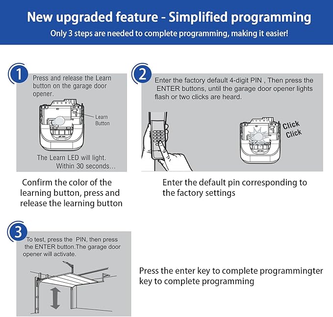 Garage Door Opener Keypad Replacement - Image 4
