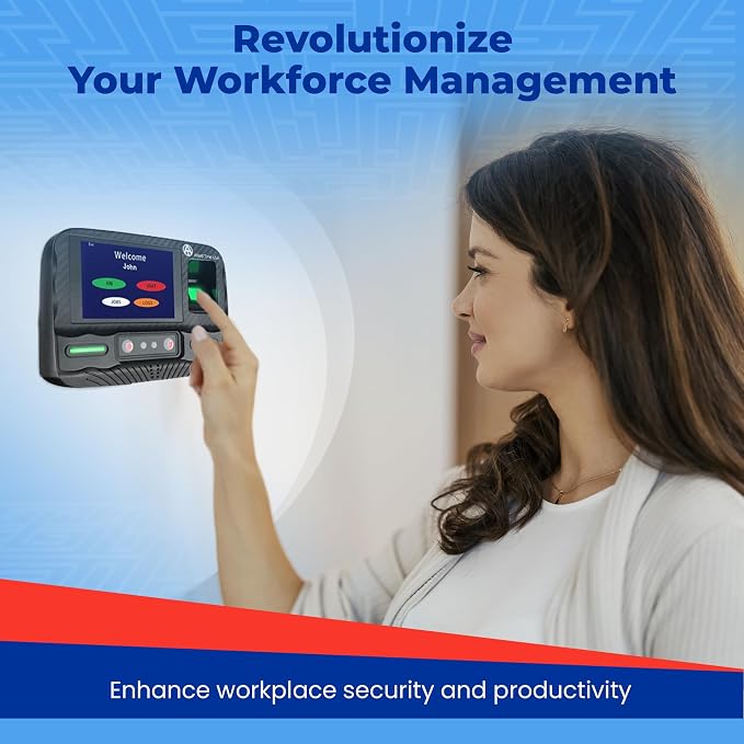 Biometric Time Clock for Employees Attendance - Image 4