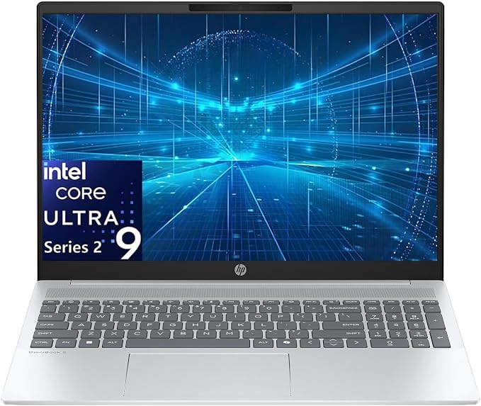HP OmniBook AI Laptop Computer | Intel Ultra 9 285H | 32GB RAM, 1TB SSD | 16" Touchscreen | Long Battery Life and Fast Charging | 13 Tops NPU | Office 365 | Windows 11 Home by Unknown