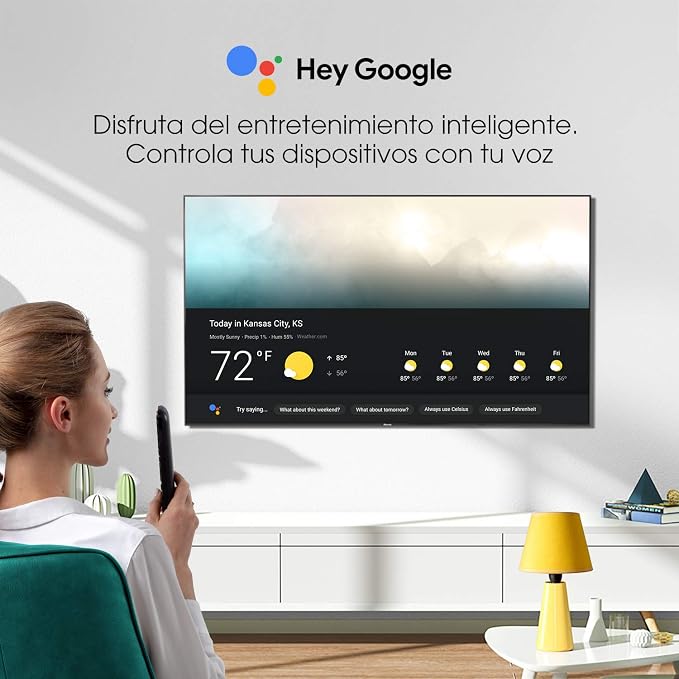 Hisense 43A6G 43-Inch 4K Ultra HD Android Smart TV with Alexa Compatibility (2021 Model) - Image 6