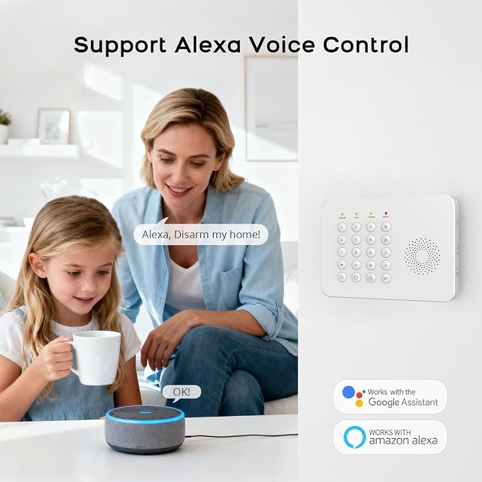 Home Security Syste, 17-Piece WiFi+GSM/4G Security Systems - Image 4