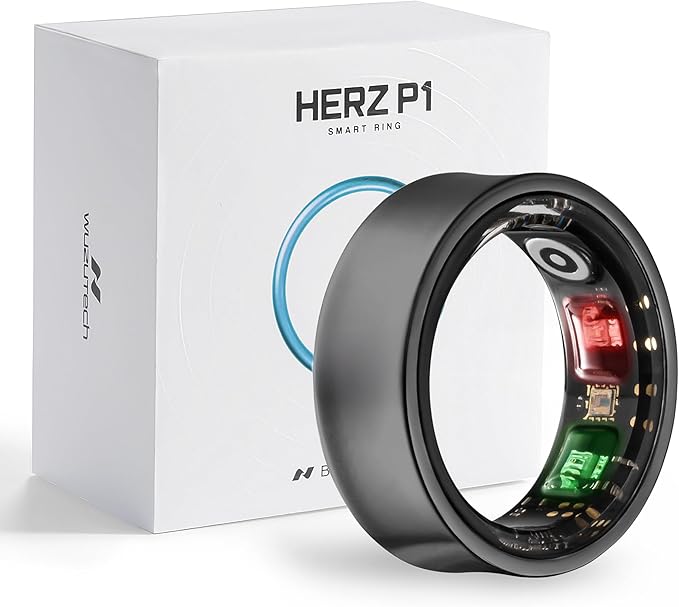 Herz P1 Smart Ring for Women & Men by WuzuTech