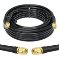 MOOKEERF KMR240 SMA Male to SMA Male Coaxial Cable 50 ohm Coax Ultra Low Loss by MOOKEERF