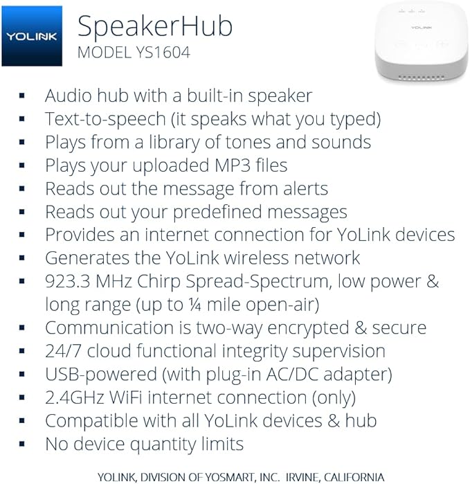 YoLink SpeakerHub - Image 2