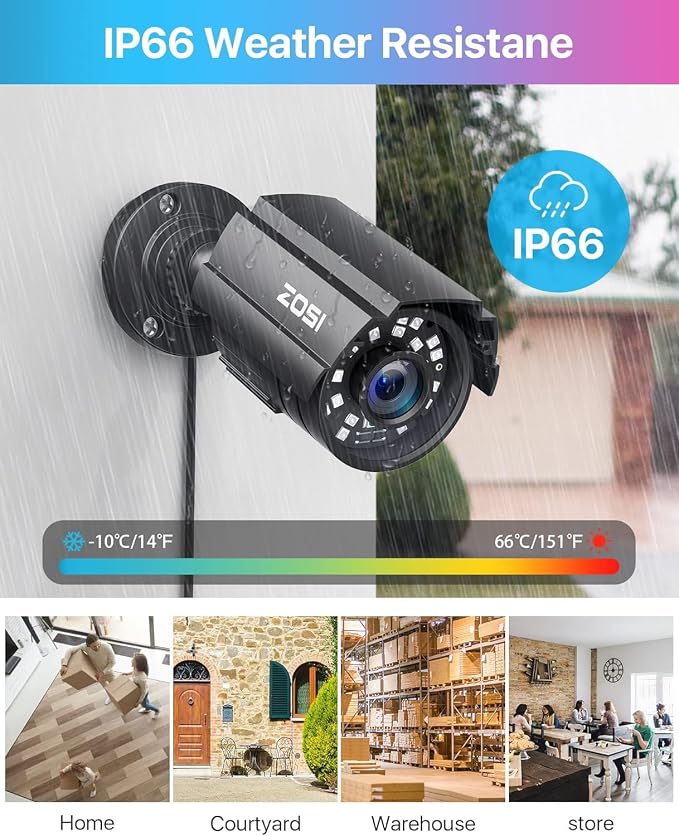 ZOSI 3K Lite 8CH Security Camera System - Image 5