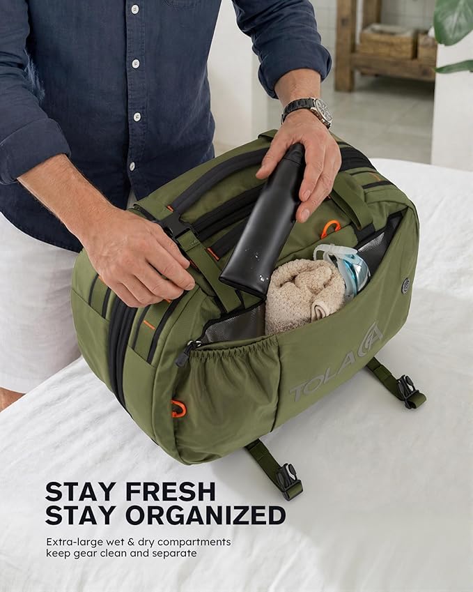 Tolaccea Travel Laptop Backpack - Image 3