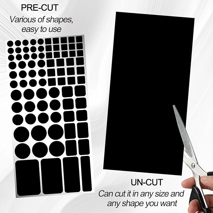 LED Light Blocking Stickers, 2 Sheets LED Light Blocking Covers, LED Covers - Image 3