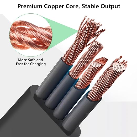 delilyn 2Pack Weatherproof 30ft/9m Power Cable - Image 4
