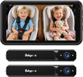 Babyvue Wireless Dual Car Camera Baby Monitor Fast Setup, HD1080P Spilt-Dispaly by BabyVue