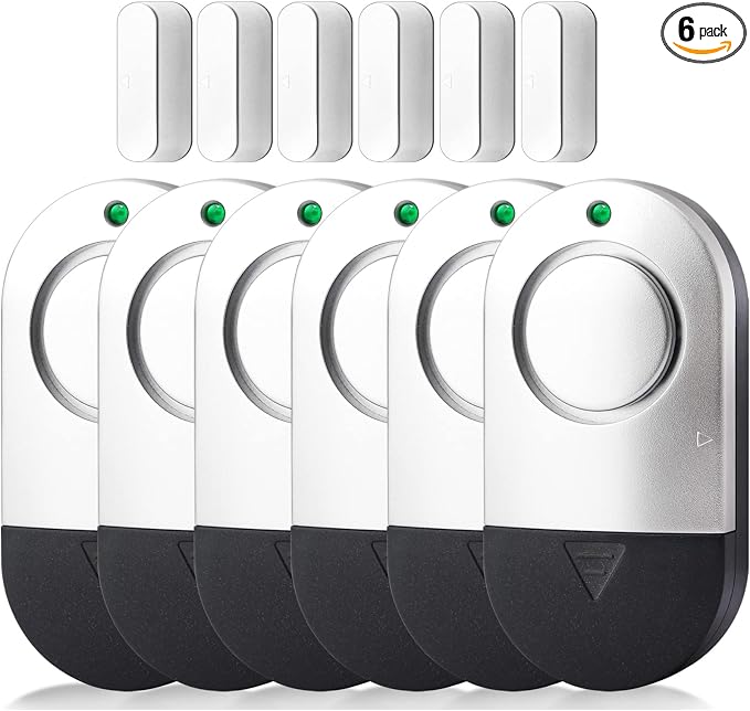 Door Window Alarm, 120DB Window Alarms by Toeeson