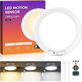 Rechargeable Motion Sensor Ceiling Light, 8000mAh Battery Operated Ceiling by DiDiskyCabinetLights