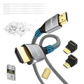 Certified HDMI® Cable, Real 8K Cable /5M, Ultra HD Braided Cord, Supports by Conable
