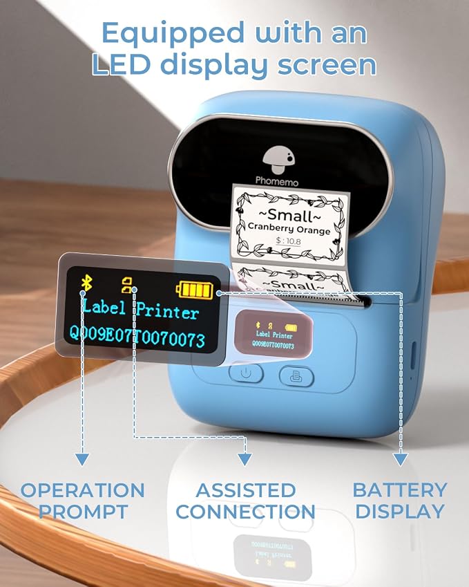 Phomemo Barcode Label Printer - Image 7