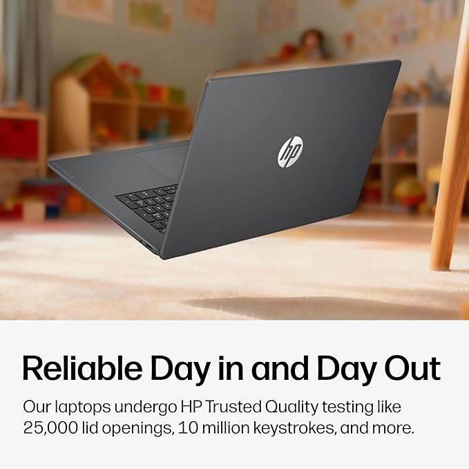 HP OmniBook 3 17.3 inch Laptop PC, FHD Display, AMD Ryzen 3 30, 8 GB RAM, 512 GB SSD, AMD Radeon 610M Graphics, Windows 11 Home, Mica Silver, 17-dp0199nr - Image 5